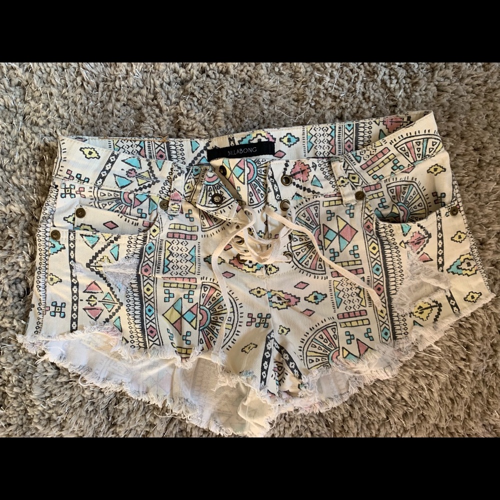 Billabong Lace Up Shorts